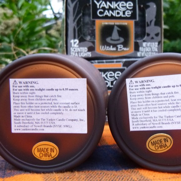 Yankee Candle zodiac tealight candle holders with tealights and tote - Picture 13 of 15